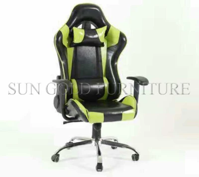 Moda moderna, barata, venda imperdível, linda cadeira de jogos de couro, cadeira de corrida (SZ-GCR006)