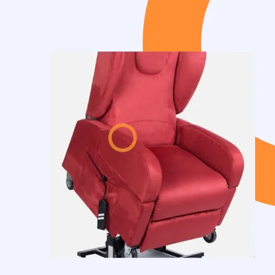Cadeira reclinável com motor elétrico elevador elétrico duplo e sofá com massagem
